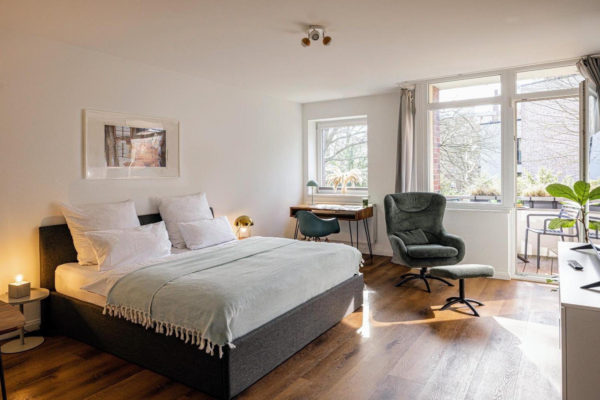 Have-A-Nice-Stay - Nahe Bahnhof - 20 Minuten Nach Hamburg - Trotzdem Ruhig Gelegen - 6 Minuten Zu Fuss Ins Zentrum Ahrensburg - Modern Eingerichtet Buitenkant foto